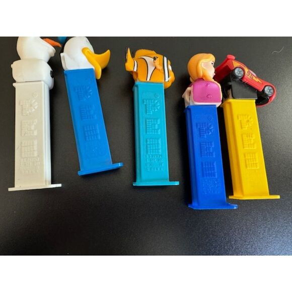 Disney Pixar Collectable Pez Dispensers Lot Fronzen, Cars, Nemo, Donald Duck - Picture 3 of 15